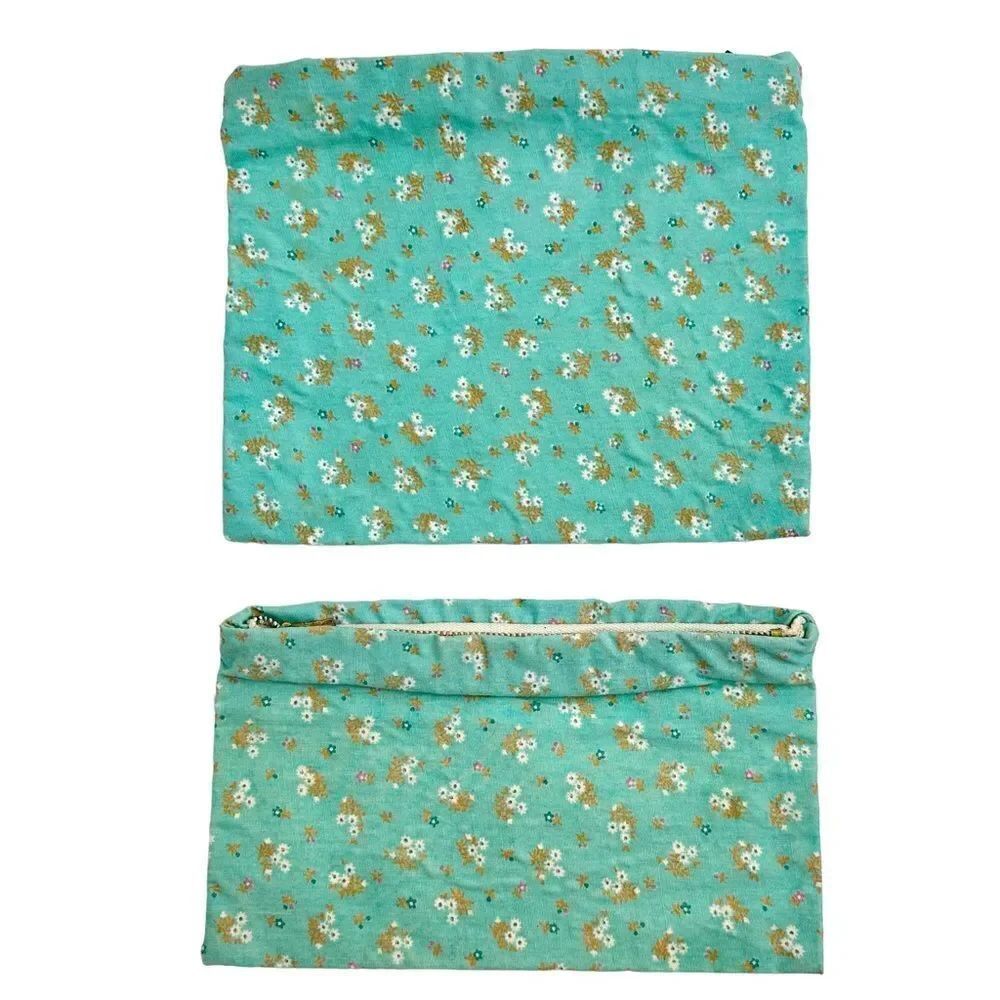 Vintage Floral Coin Pouch Pencil Case Makeup Bag